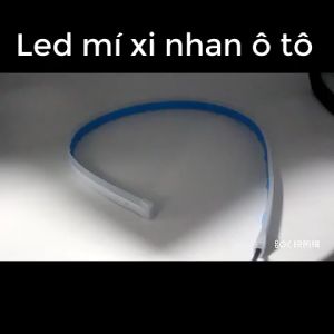 Bộ 2 dây led mí led audi ô tô dài 30cm/45cm/60cm dán đèn xi nhan nháy đuổi led demi oto silicon chống nước nhiều màu