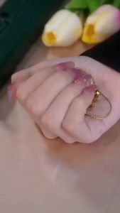 [KHÔNG ĐEN GỈ] Dây chuyền Titan mặt vuông trắng đen basic cá tính đơn giản - Mely TT05