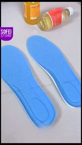 ผ้าใบดูดซับแรงกระแทกระบายอากาศแบบรังผึ้ง 35-46 ของ รองเท้า สีน้ำเงิน