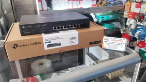 TP-LINK JetStream 10-Port Gigabit Smart Switch Với 8 Cổng PoE+ - TL-SG2210MP