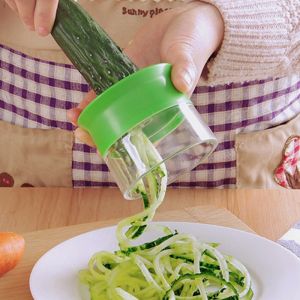 Bộ Dụng Cụ Cắt Rau Củ Quả Đa Năng WCHIME Spiralizer Máy Xay Sợi Cà Chua Tây Hủt Máy Cắt Sợi Bánh Mì Bằng Thép Không Gỉ