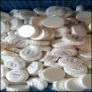 100 PCS Comfort Hotel Supplies Hotel Standard Bath Soap in Glassine Packaging