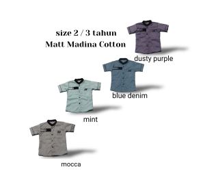Atasan Muslim Anak Laki laki usia 3 Tahun|Baju Koko Lengan Pendek|Baju Anak Laki Laki usia 2-3 Tahun|Baju Koko Katun Madinah Premium|Baju Anak Casual|Kemeja Koko lengan Pendek Katun Madinah|Baju Muslim Anak Laki Laki usia 2-3 tahun Koko Lengan pendek