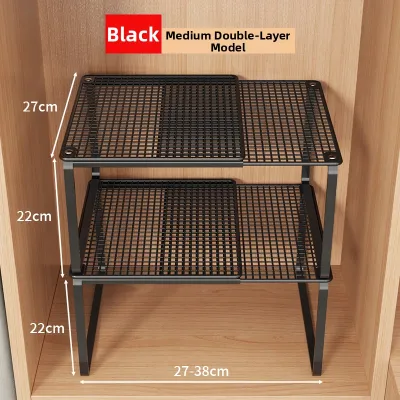 MEIKAIBIN | Extendable Closet Shelf Organizer