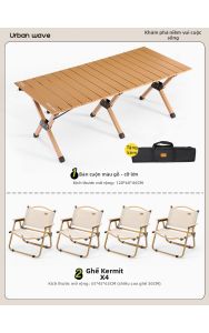 Urbanwave | Dàn Che Ngoài Trời Dễ Lắp Đặt và Nội Thất Gấp