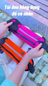 Túi Đeo Hông Đựng Điện Thoại Chai Nước Đồ Cá Nhân Khi Tập Thể Dục và Chạy Bộ