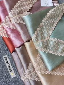 Mukena Abaya Sholat 354 - Emery Abaya Sholat 354 Bahan Shimmer Silk