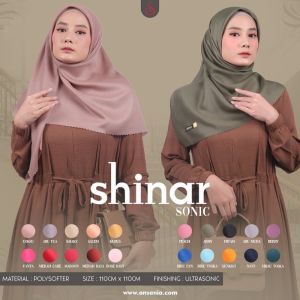 JILBAB SEGI EMPAT ANSANIA SINAR GLAMOUR/ KERUDUNG ANSANIA SINAR GLAMOUR