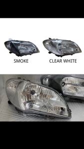 TOYOTA VIOS NCP42 HEADLAMP 2003-2006 CRYSTAL BLACK & BLACK AMBER / SPORT LIGHT THAILAND