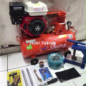 Mesin Kompresor Shark 1/4 HP Bensin