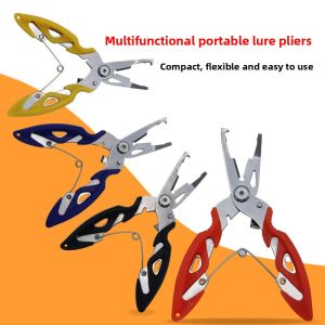 Multifunction Fishing Pliers Tools Accessories for Goods Winter Tackle Pliers Vise Knitting Flies Scissors Braid Set Fish Tongs