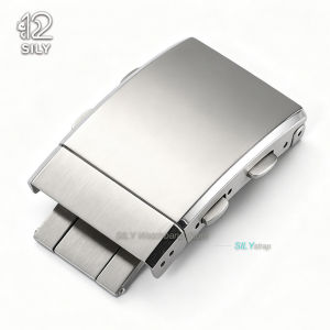 14mm 16mm 18mm 20mm 22mm Solid Stainless Steel Folding Watches Clasps with Box Luxury Brushed Extendable Adjustable Watch Clasps