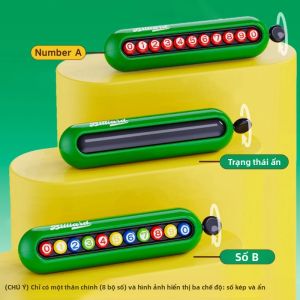 1PC Bảng Điều Khiển Ô Tô Giá Đỡ Biển Số Điện Thoại Đỗ Xe Tạm Thời Di Động NO. Phụ Kiện Trang Trí Nội Thất Bằng Nhựa