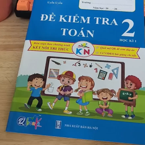 Sách - Đề Kiểm Tra - Toán Lớp 2 - Học kì 1 - Kết Nối (Qbooks)