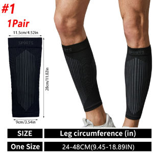 1Pair Footless Calf Compression Sleeves Men Women Calf Support Compression Socks for Varicose Veins Pregnancy NursingRunning