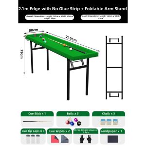 MEISITEKEKE | Portable Training Small Billiard Table