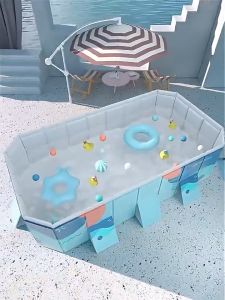 Swimming Pool For Kids Air Pump Famirly Swimming Pool Big Size Inflatable Swimming Pool