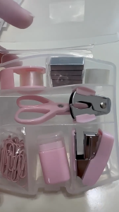 Portable Stapler Kit Miniature Stapler Set Small Cute Stapler Set Office Supply Stapler Kits Desktop Office Stationery Multifunctional Office Supplies Stationary
