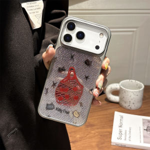 Vòng Tay Hoạt Hình Mica Chống Rơi Cho iPhone 17 pro Apple 16 pro Max Vỏ Bảo Vệ Mới 15/14 Vỏ Chống Rơi Bằng Vải Cotton Phong Cách Hàn Quốc