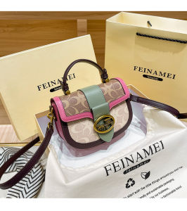 Túi Đeo Chéo Nữ Thời Trang Tối Giản Cao Cấp Mùa Thu/Đông Hình Bán Nguyệt Đeo Vai Đơn Đa Năng Kiểu Dáng Yên Ngựa Khóa Kéo