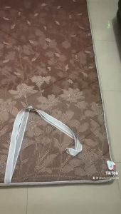 UNILAND KASUR LIPAT 160 X 200 WARNA COKLAT - Bonus Tas Kasur