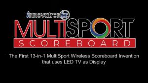 1Tiangge 13-in-1 +1 Pickleball MultiSport Wireless Scoreboard | 14 Dedicated Sport Scoring System | Use regular TV as Display – TV NOT Included - 1Year Warranty