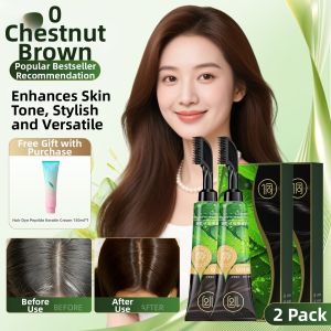 DONGRAN | Plant Extract Non-irritating White Hair Cover Dye