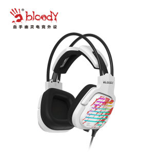 Gaming Headset Blood Hand Ghost G565 with Microphone Noise Reduction USB Wired Earphones for Esports And Gaming