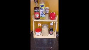 Kệ Gỗ 2 Tầng Đựng Gia Vị Kệ Trang Trí Decor Tiện Lợi Và Sang Trọng Cho Không Gian Bếp