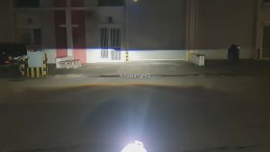 LED Projector 2.5\" Blue Lens 35W Projie LED 2.5 Inch 3 Inch Lensa Bi LED