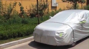 Only sell thick✅Car cover With side zipper 3M 3L 3XL YXL sedan hatchback suv pick up cover Tear resistance half car cover waterproof and sunproof Scratch and wear resistant Car sun shade Windshield cover vios UV dust stain resistant car ceiling cover