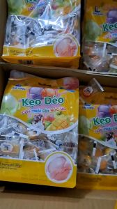 [hottrend]Gói 300G Kẹo Dẻo Trái Cây Lột Vỏ Đại Long Mix Nhiều Vị  Ăn Vặt  Siêu Ngon shop haimy