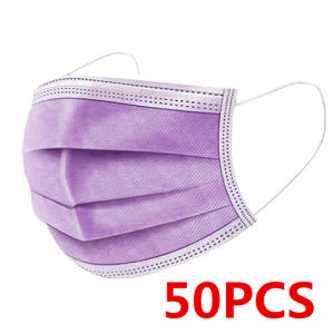 10-200PCS Kids Masks Disposable Child Mask Non-woven Filter Breathable Children Mask 3 Layer Ply Anti-dust Childrens Mascarilla