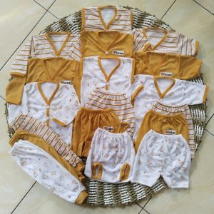 18 Pcs Baju Untuk Bayi Baru Lahir Terbaru setelan Baju Dan Celana panjang Setelan Baju Celana pendek