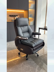 Ghế giám đốc ngả lưng điều chỉnh điện - Ghế xoay văn phòng ghế da thiết kế công thái học nhập khẩu nguyên chiếc.