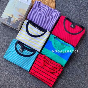 Kaos Stripe Tee Lengan Panjang