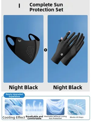 WANBAOLV | UV Protective Summer Ice Silk Gloves