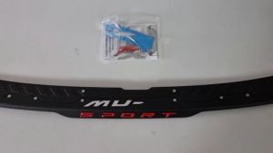 กลยุทธ์รอย เสือมือกันชน สีดำแดง Isuzu Mu X ปี 2020 อีซูซูเอ็กซูเม็กเม็ก รุ่น FITT รุ่นใกล้มะอาบ