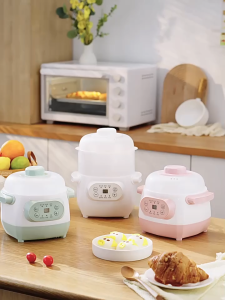 Ready Stock - 1L Mini Electric Stew Pot - Baby Food | Bird’s Nest | Auto Timer