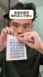 Acne Patch 🎀 痘痘贴纸 Pelekat Jerawat Kartun Tampalan Acne Hydrocolloid Cartoon Hydrocolloid Concealer Pimple Removal