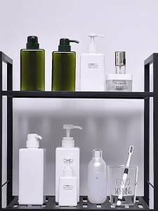 German Craftsmanship Drill-Free Bathroom Rack
