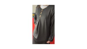 GIRLSHUB 【Ready Stock】Muslim Women Simple Front Button Shirt Long Sleeves Baju Wanita 穆斯林女式简约正面纽扣衬衫长袖