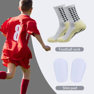 Kids Football accessories Teenagers Football Socks Basketball Socks Grip Socks Sport Training Socks Professional Mini Shin Pads