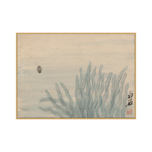 New Chinese Style Decorative Painting Qi Baishi Artwork for Living Room Restaurant Tea Table Zen Hanging Art Modern Simplicity