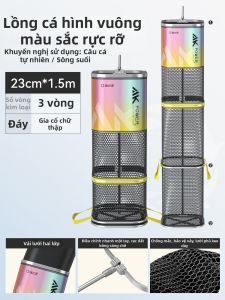 YUZHIYUAN | Túi Lưới Đựng Cá Hình Vuông Khô Nhanh Nhỏ Mới