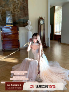 ชุดกระโปรงสั้นลายกระดูกปลา DOGGYQIN สองชิ้น ชุดกระโปรงสั้นผ้าตาข่ายสไตล์เรเนซองสำหรับผู้หญิง เซ็กซี่และโรแมนติก