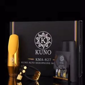 KUNO Tenor Saxophone Metal Mouthpiece High Baffle Saxophone Mouthpiece Saxophone Accessory