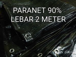PAEANET 90% LEBAR 2 METER PANJANG COSTUM LIS HITAM PARANET TANAMAN DAN HALAMAN