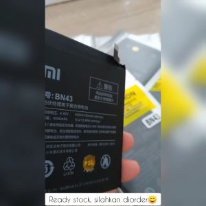 Baterai Batre Battery Original Xiaomi Redmi Note 4X dan Note 4 yang pakai CPU Snapdragon BN43 - XIAOMI BN43