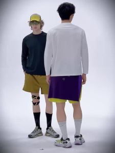 Veidoorn | Veidoorn Minimalist Long Sleeve Workout T‑Shirt 7A Antibacterial High‑Effective UV Protection Moisture‑Wicking Quick‑Dry Top